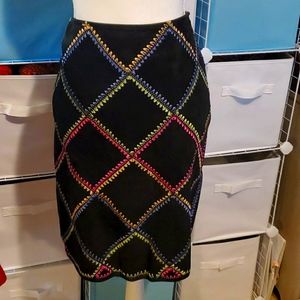 EUC Metrostyle genuine suede skirt